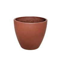 Black and TerraCotta Eco Pots