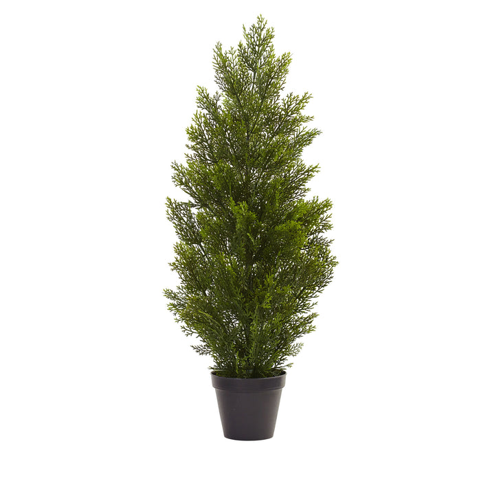 3' Mini Faux Cedar Pine Tree