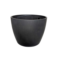 Black and TerraCotta Eco Pots