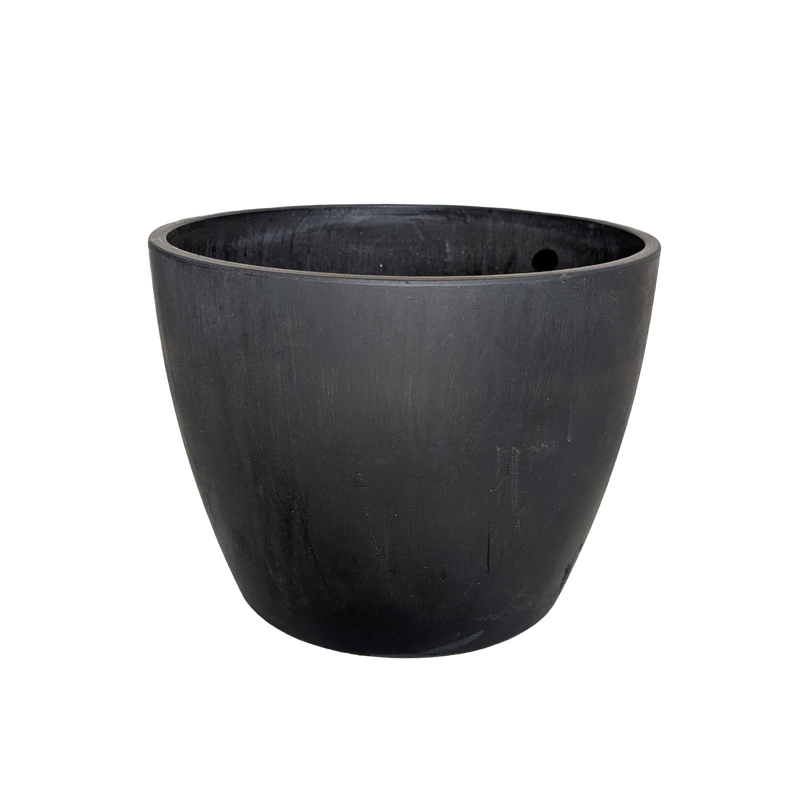 Black and TerraCotta Eco Pots