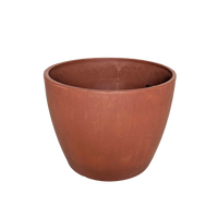 Black and TerraCotta Eco Pots